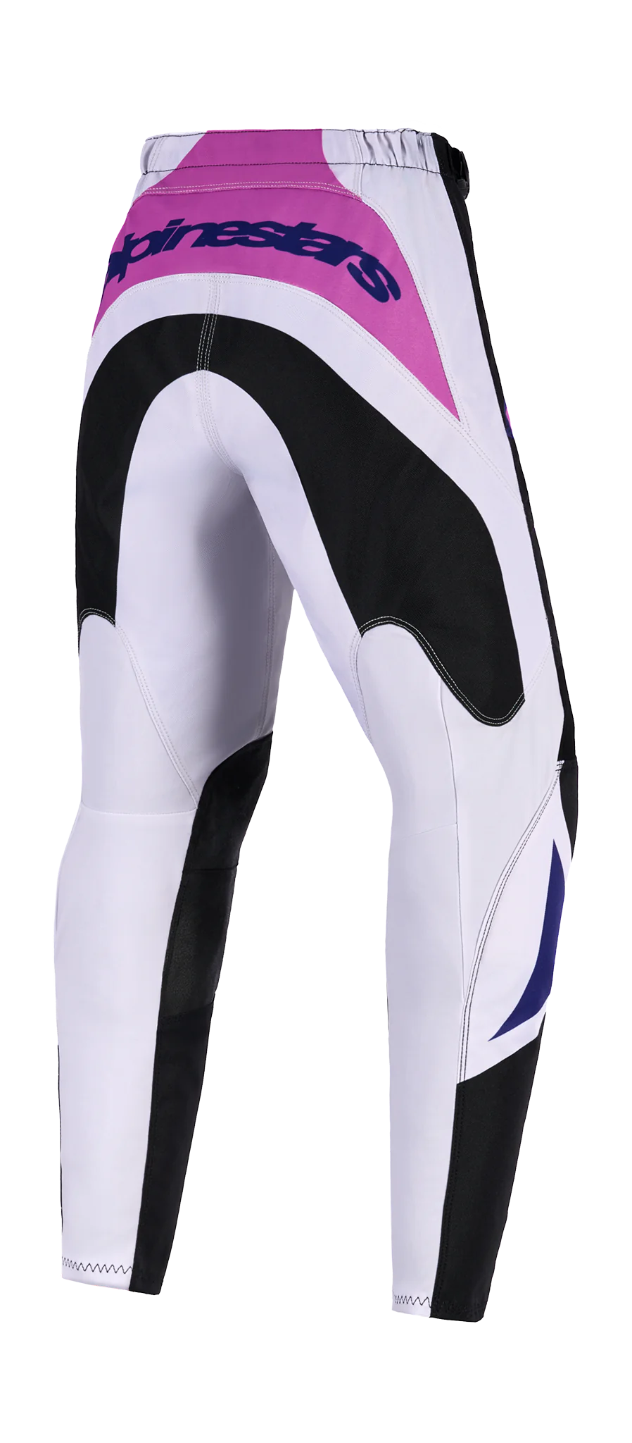 Alpinestars Kinder Crossbroek 2026 Fluid Grid - Zwart / Licht Grijs / Paars