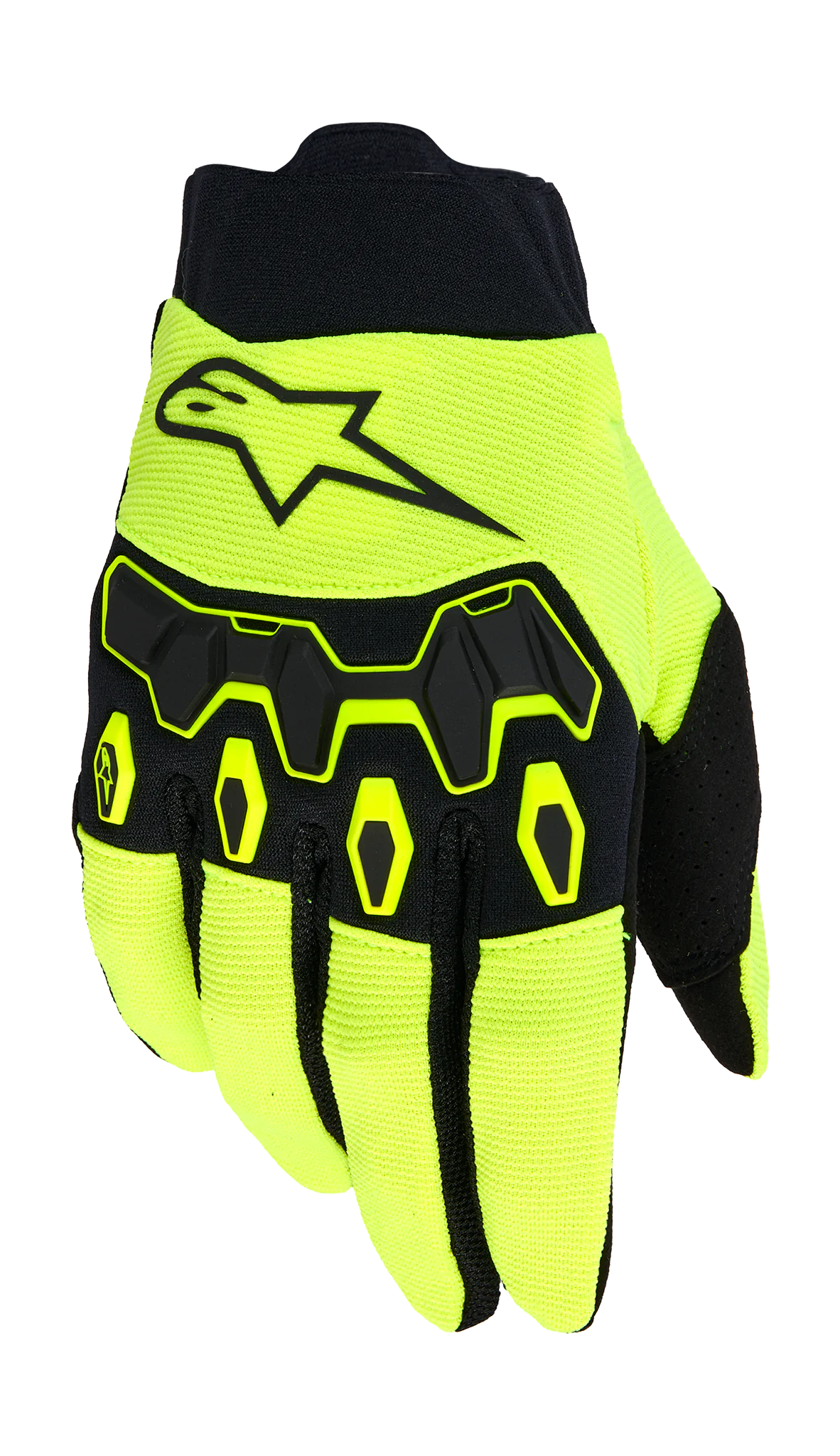 Alpinestars Kinder Crosshandschoenen 2026 Full Bore V2 - Fluo Geel / Zwart