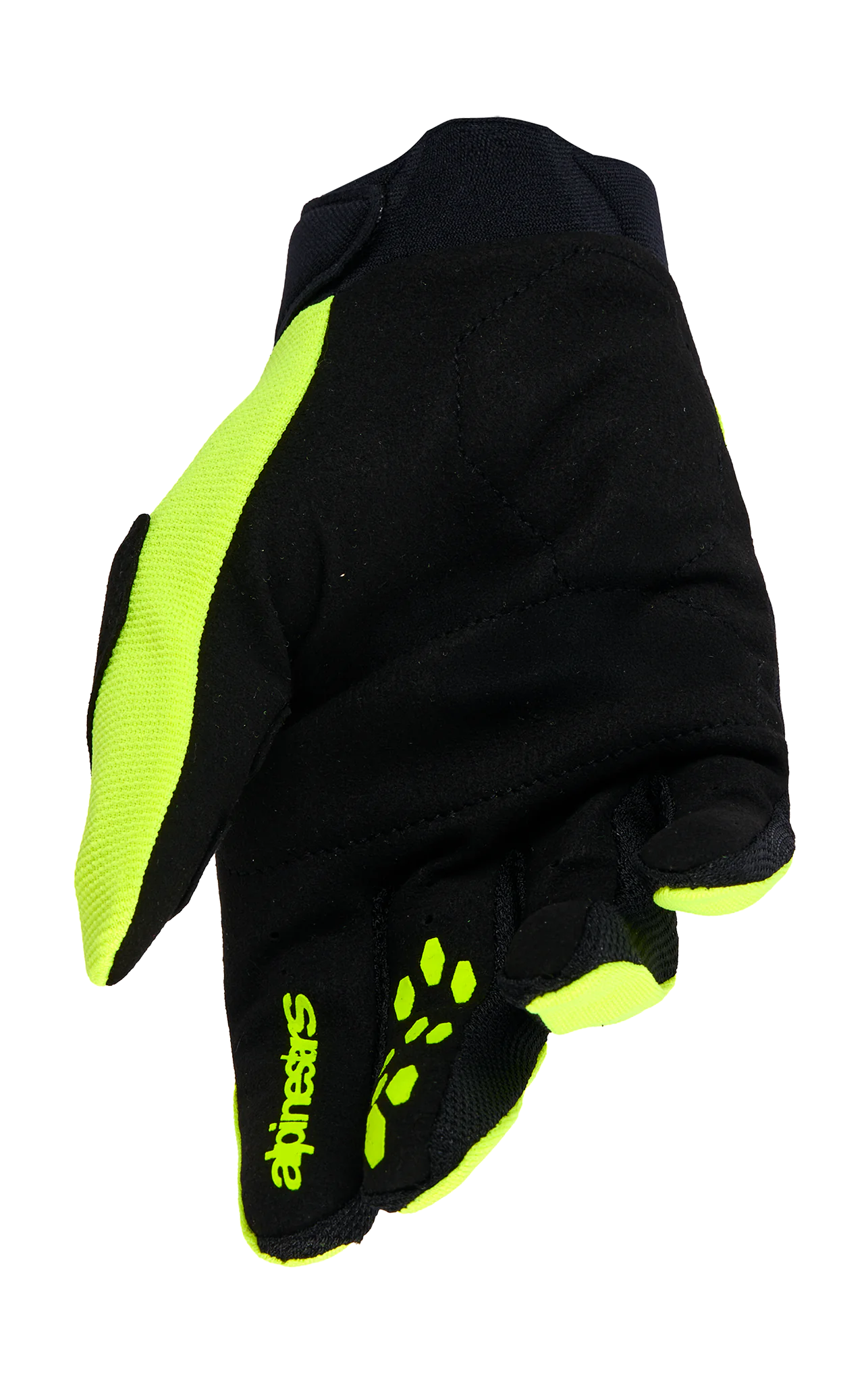 Alpinestars Kinder Crosshandschoenen 2026 Full Bore V2 - Fluo Geel / Zwart