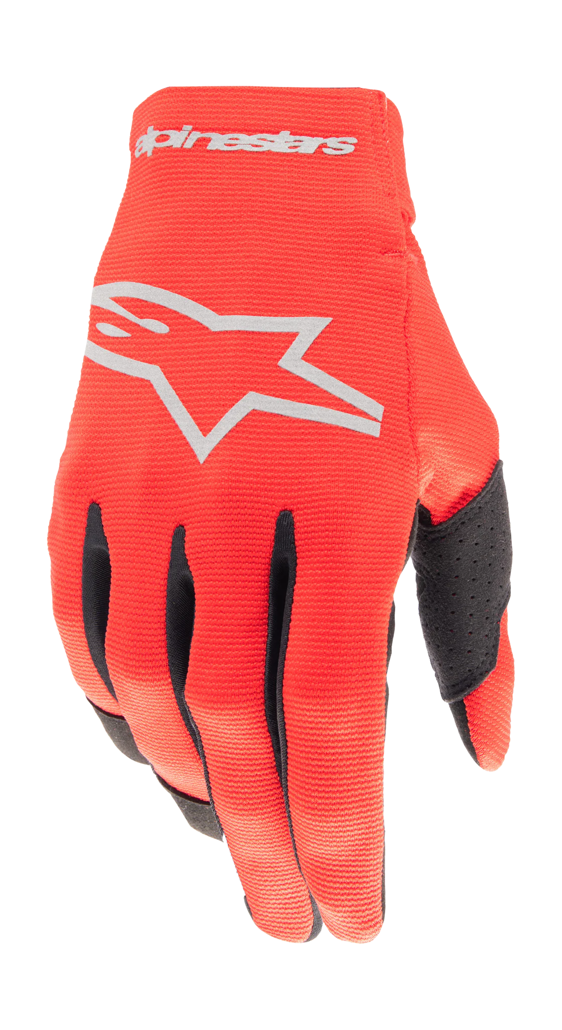 Alpinestars Kinder Crosshandschoenen 2026 Radar - Mars Rood / Zilver
