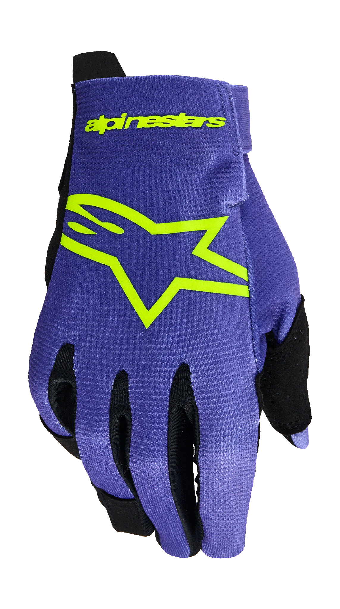 Alpinestars Kinder Crosshandschoenen 2026 Radar - Paars / Fluo Geel