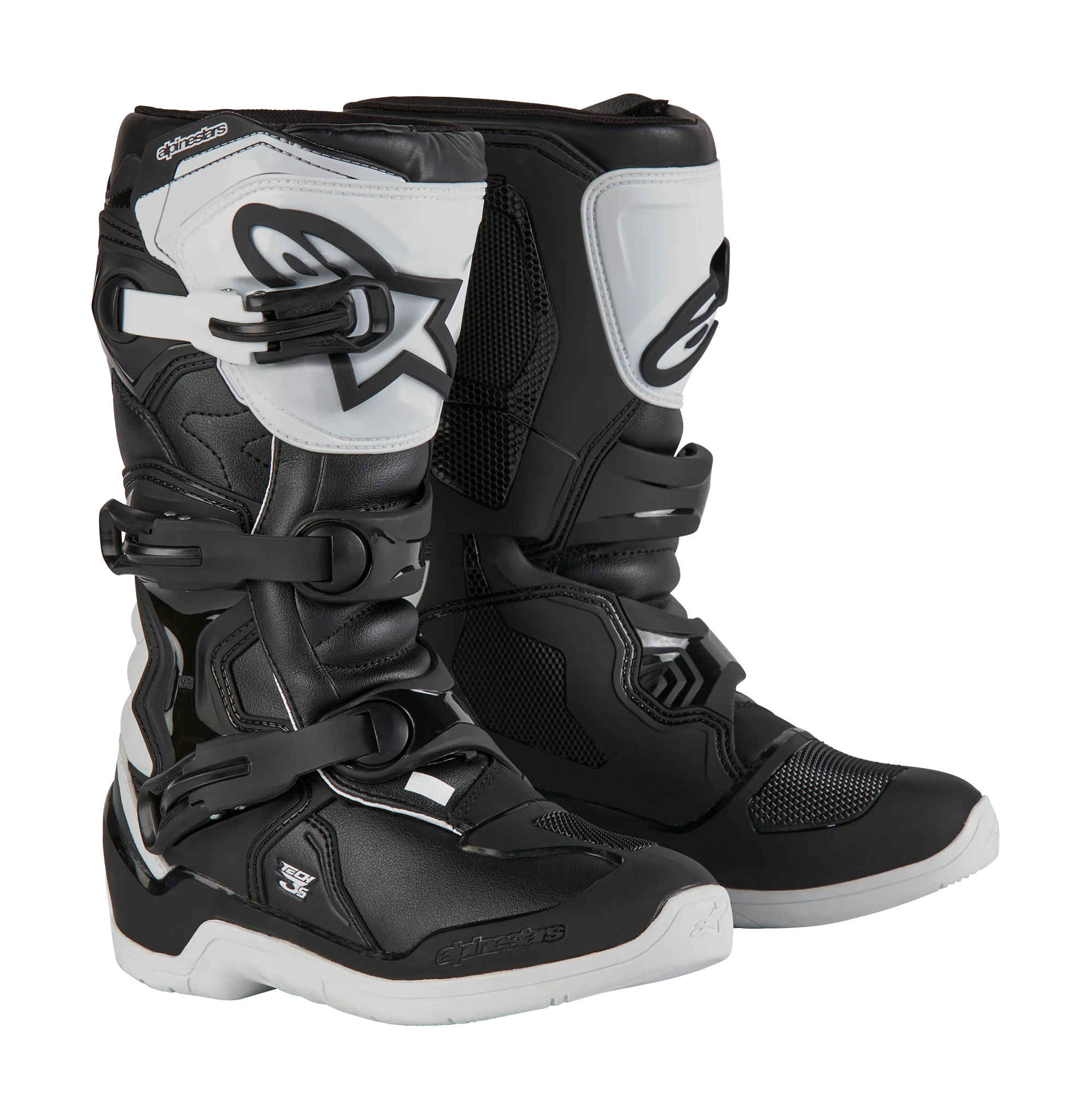 Alpinestars Kinder Crosslaarzen Tech 3S - Wit / Zwart