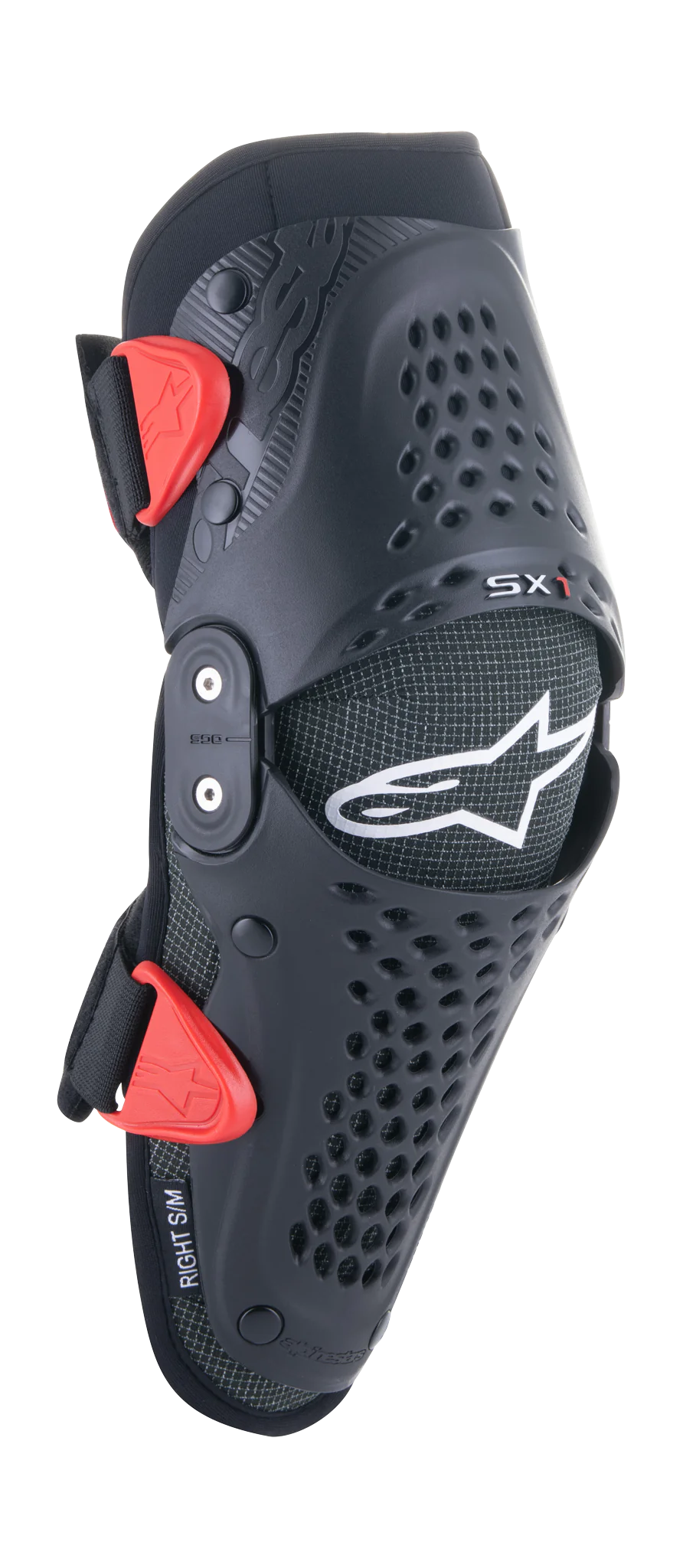 Alpinestars Kinder Kniebeschermers SX-1 - Zwart / Rood