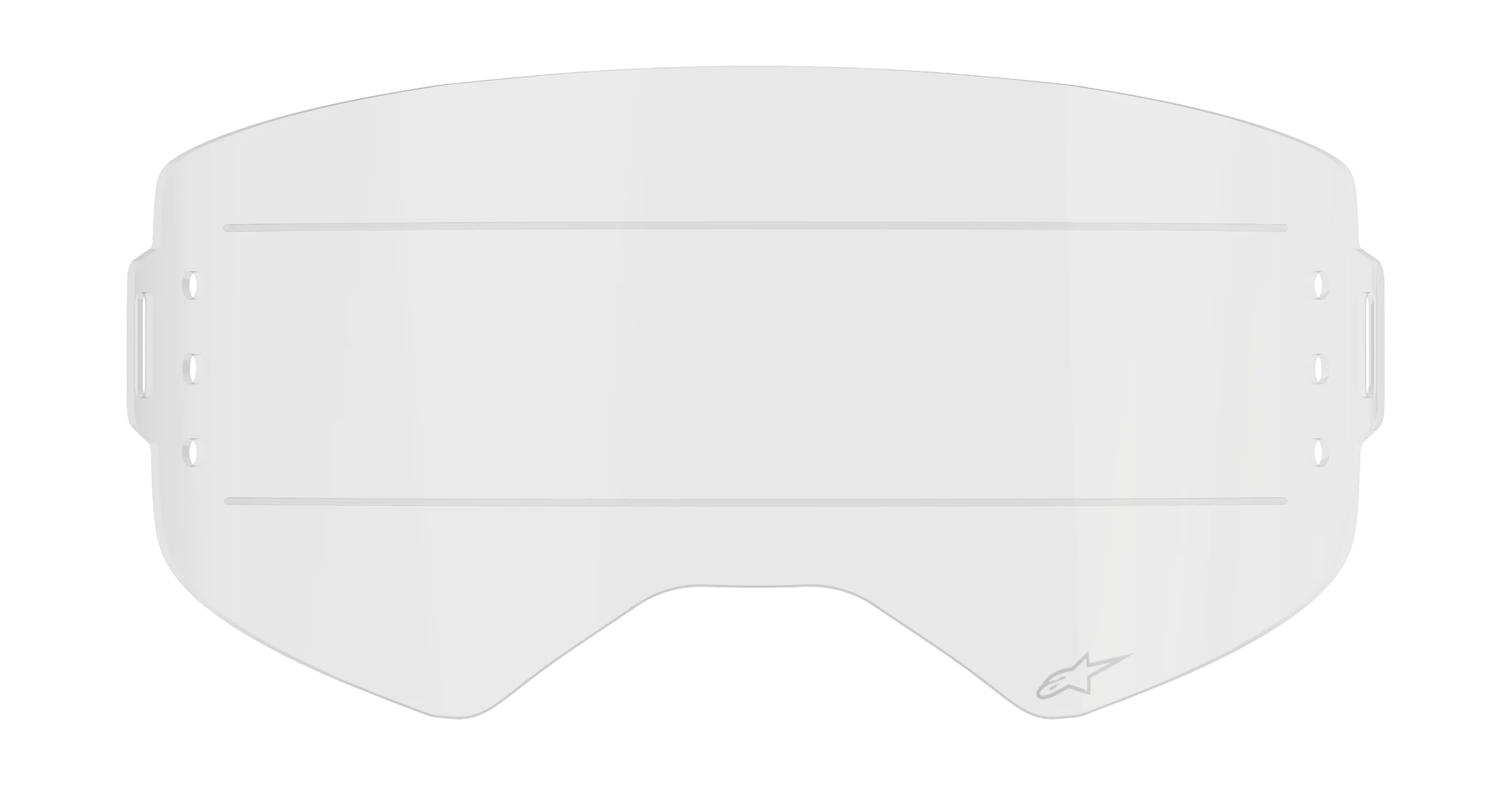 Alpinestars Lens Roll-Off Supertech - Injected Clear