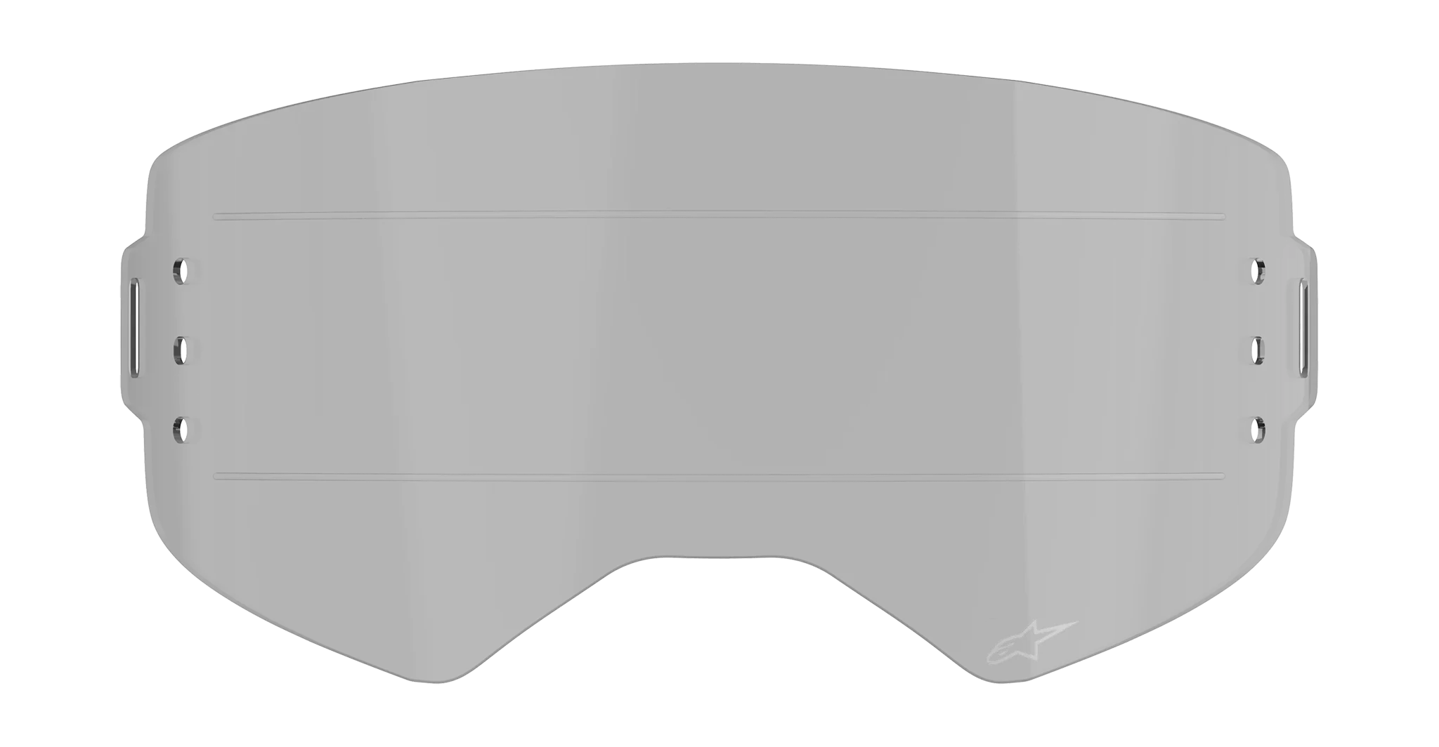 Alpinestars Lens Roll-Off Supertech - Injected Smoke