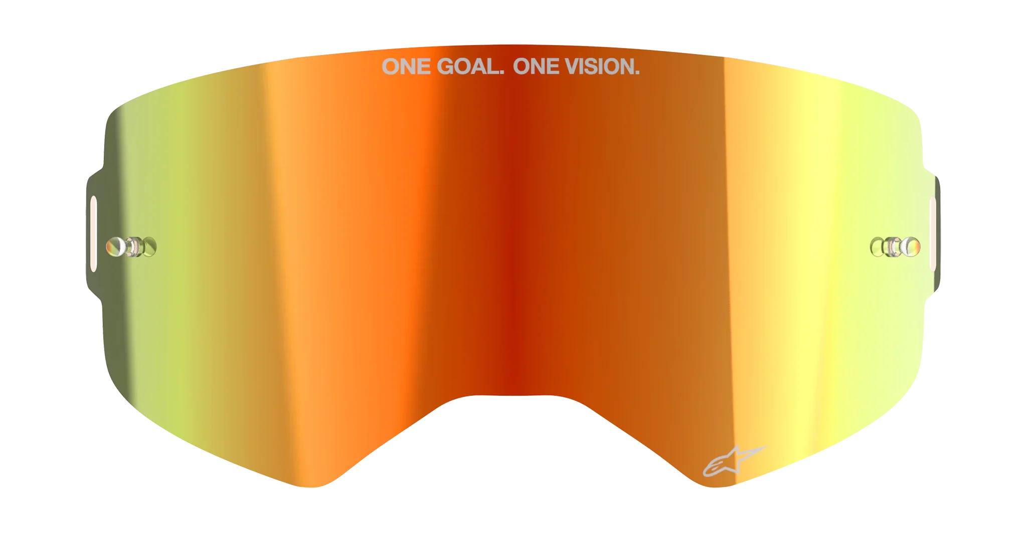 Alpinestars Lens Supertech - Injected Spiegel Rood