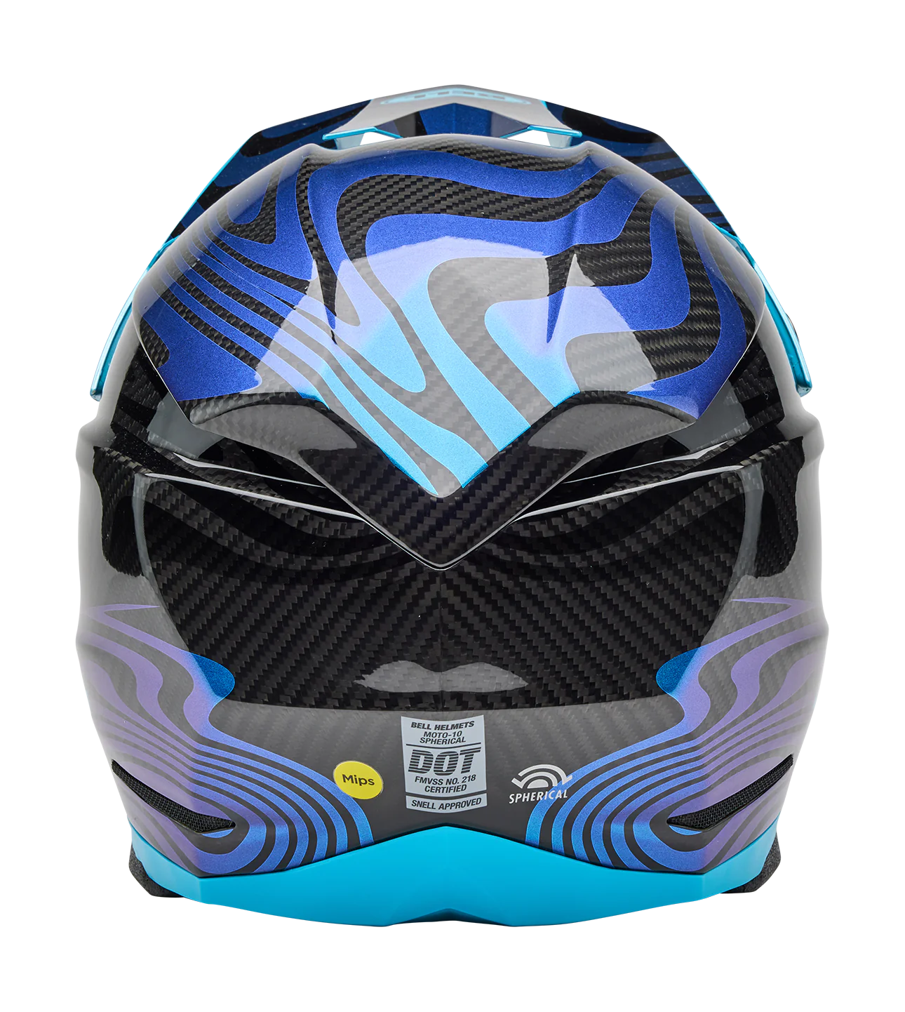 Bell Crosshelm Moto-10 Spherical Cortex - Blauw