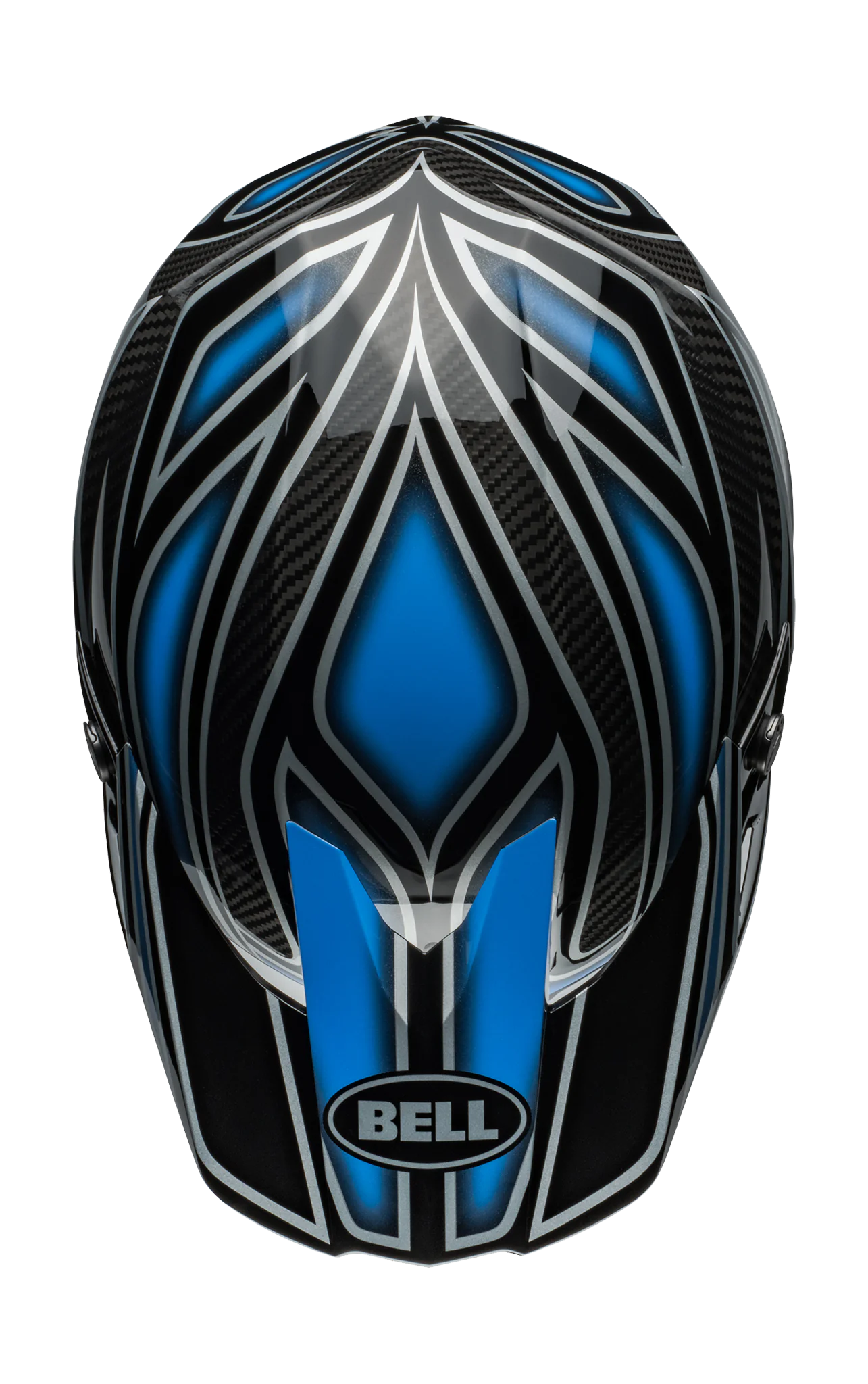 Bell Crosshelm Moto-10 Spherical Webb Marmont - North Carolina Blauw