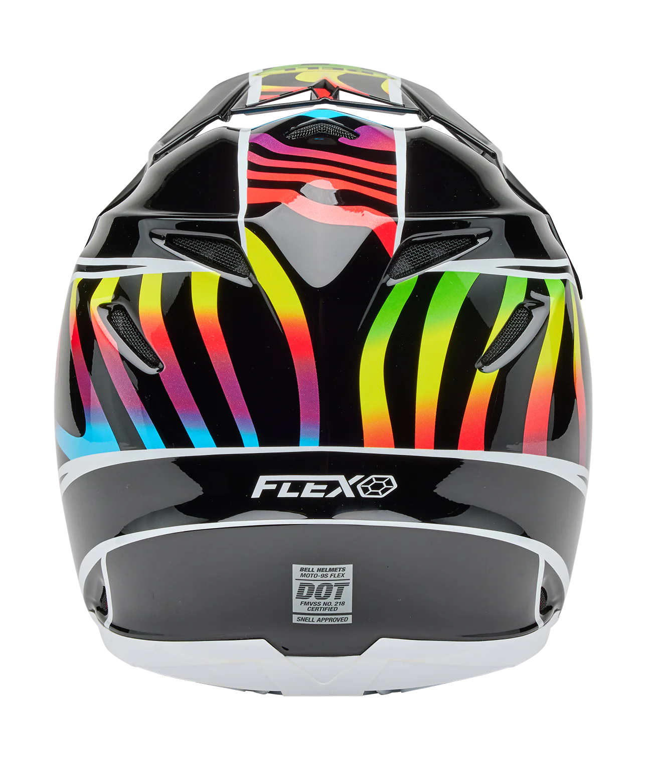 Bell Crosshelm Moto-9S Flex Drift - Zwart / Multi