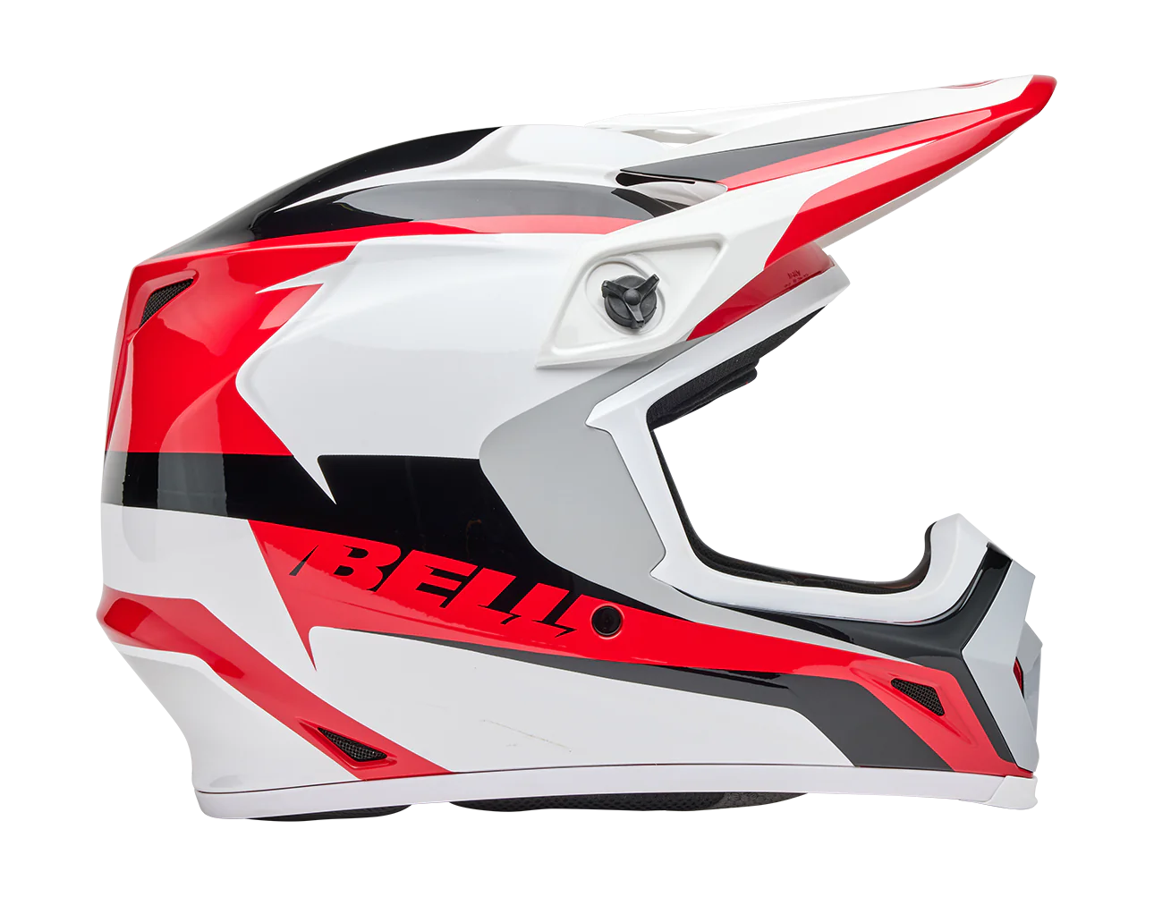 Bell Crosshelm MX-9 Rift - Rood / Wit