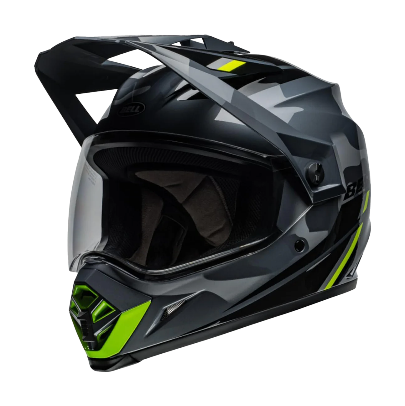 Bell Helm MX-9 Adventure Alpine - Grijs / Camo