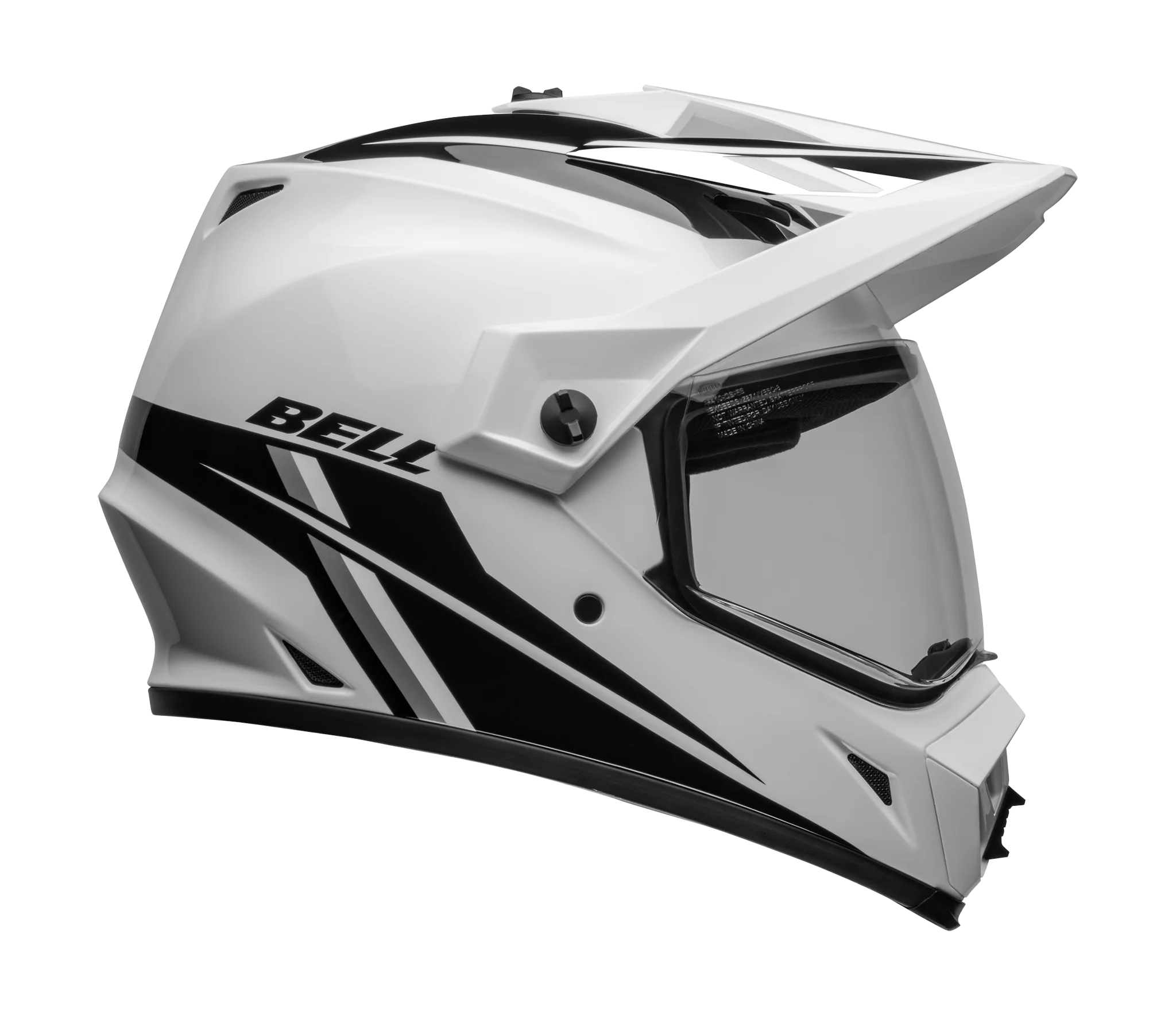 Bell Helm MX-9 Adventure Alpine - Wit / Zwart
