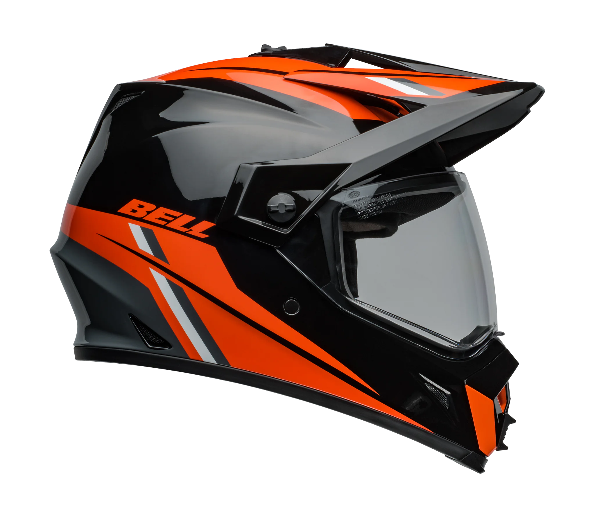 Bell Helm MX-9 Adventure Alpine - Zwart / Oranje