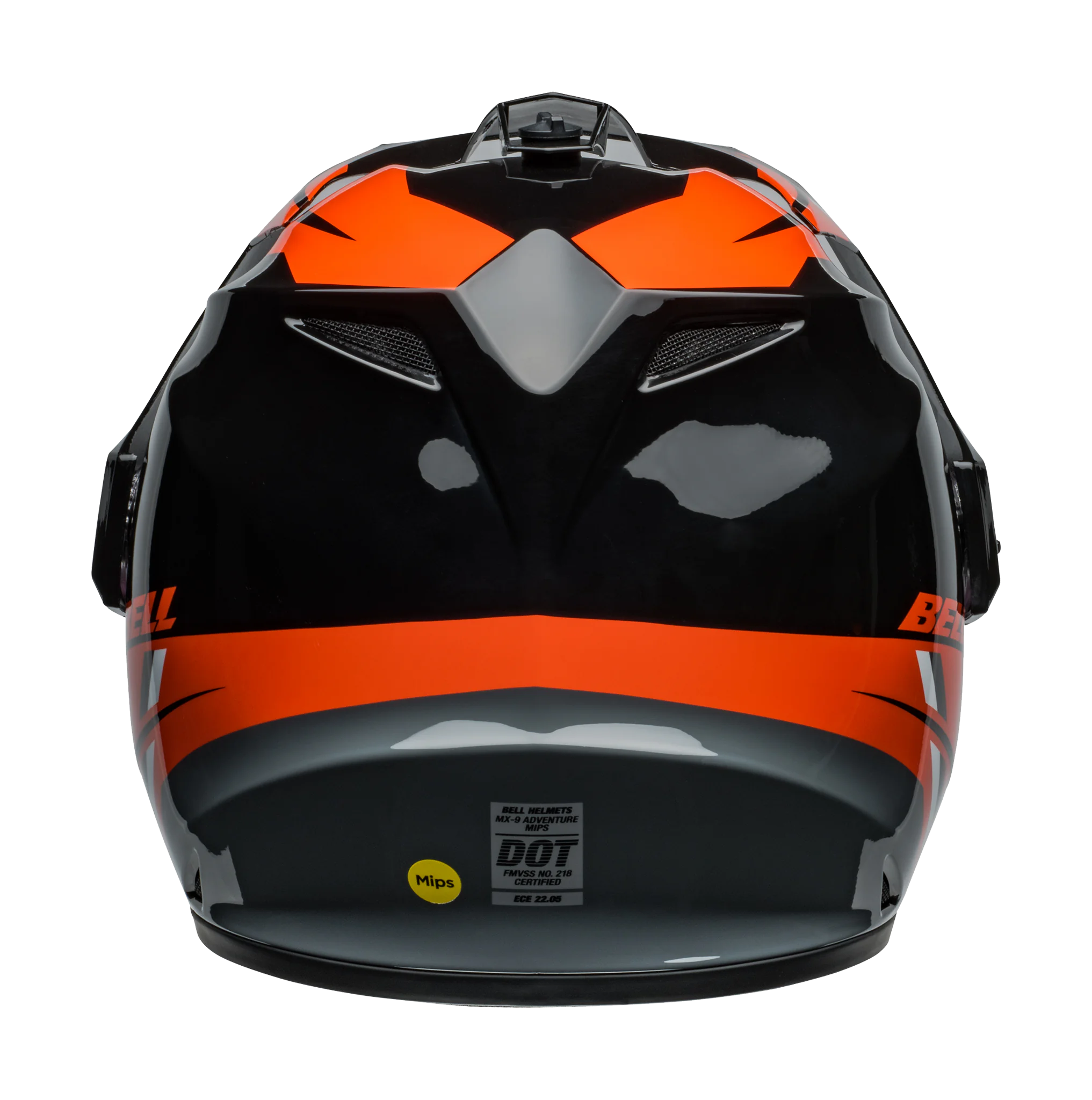 Bell Helm MX-9 Adventure Alpine - Zwart / Oranje