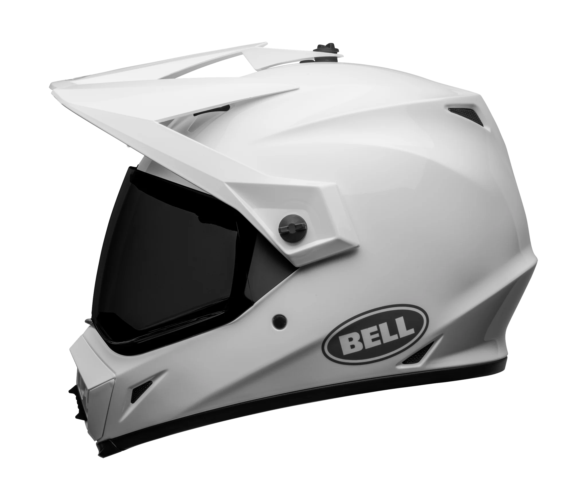 Bell Helm MX-9 Adventure Solid - Glans Wit
