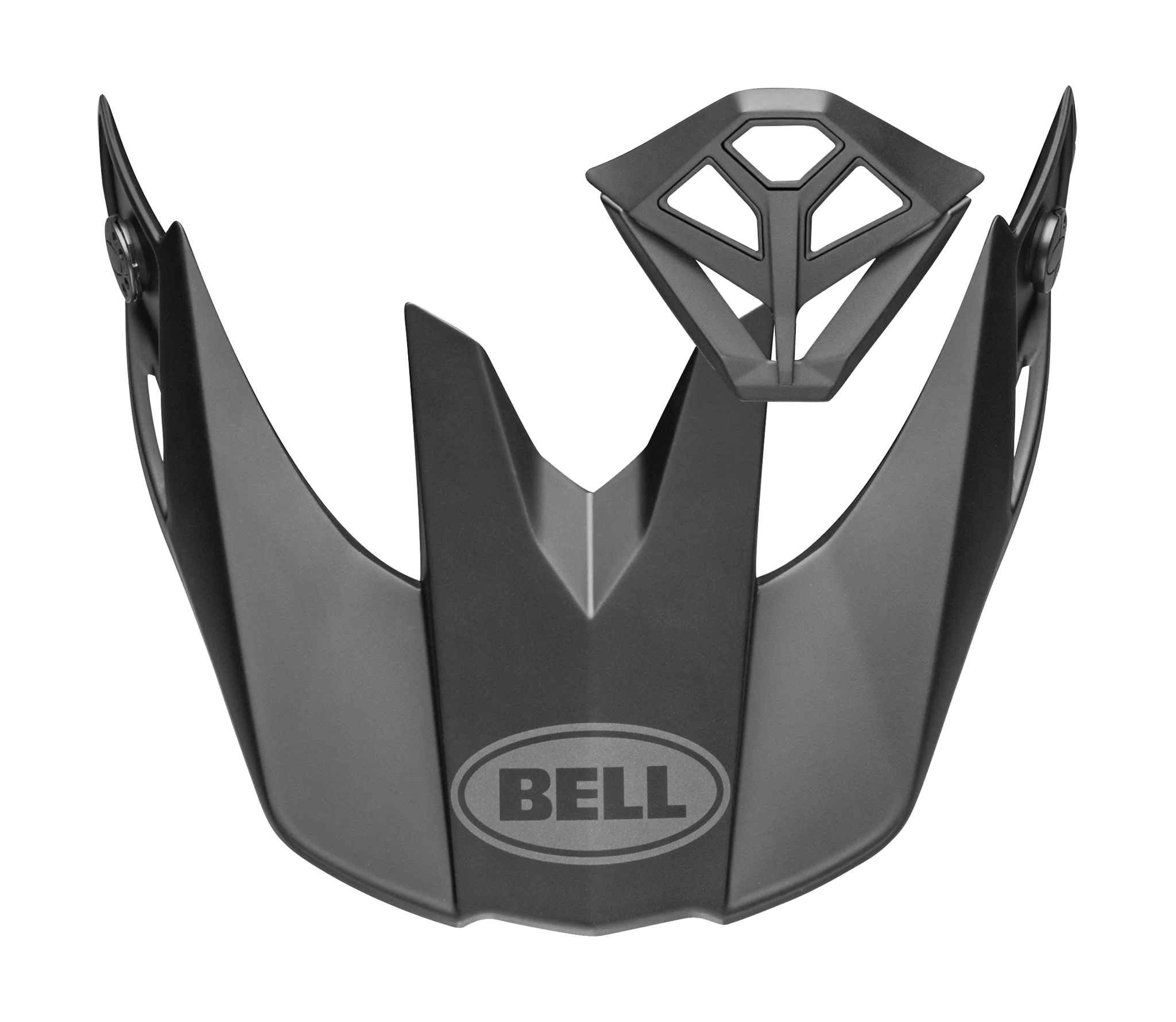 Bell Helmklep / Mondstuk Kit Moto-10 Spherical Solid - Mat Zwart