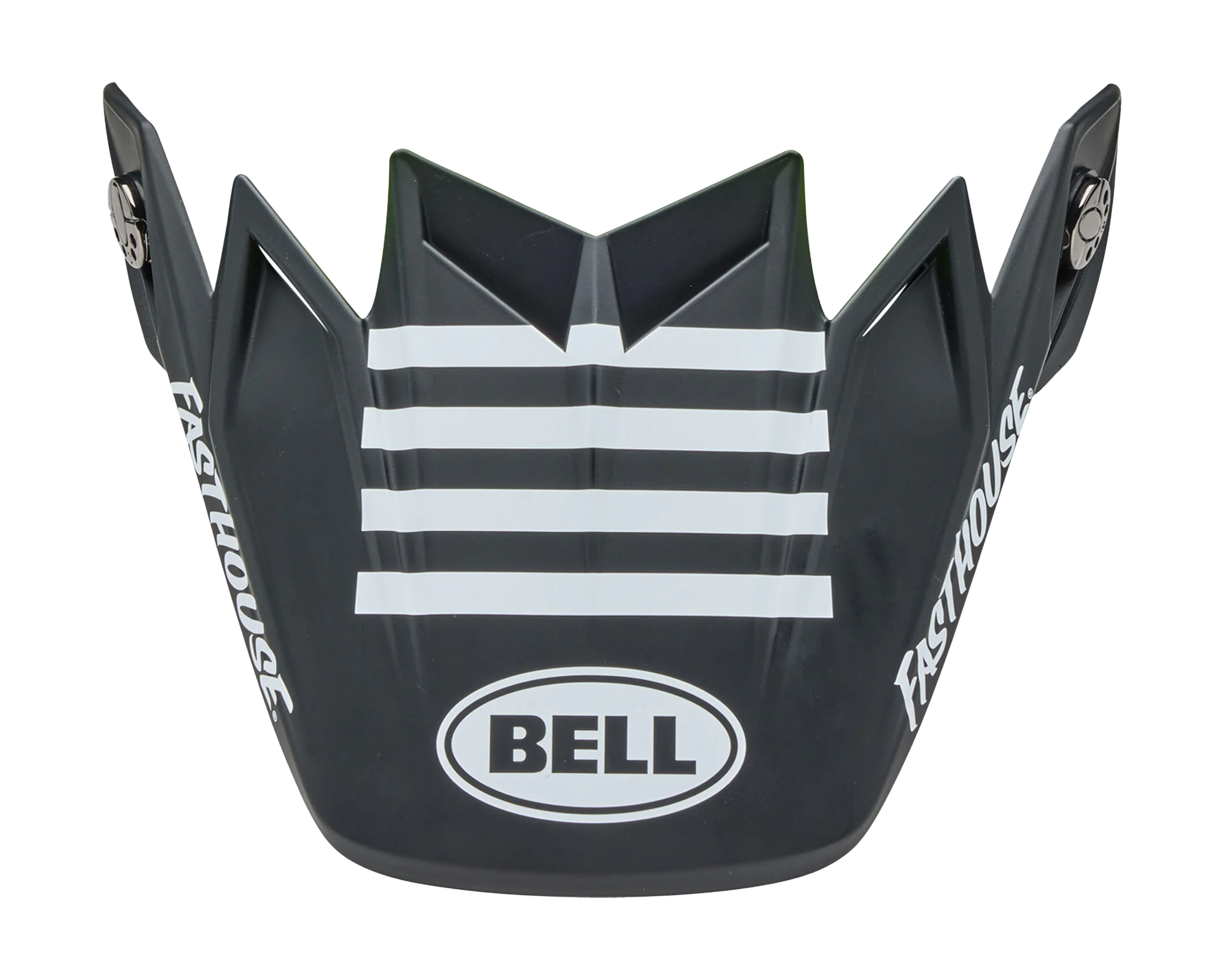 Bell Helmklep Moto-9S Flex Fasthouse Smoke Bomb - Zwart / High-vis