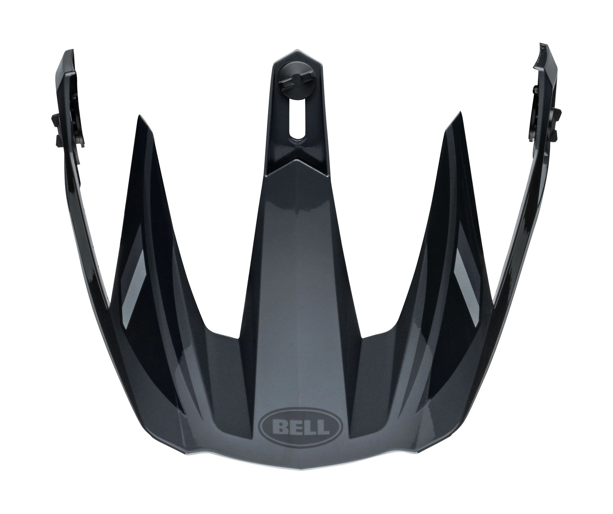 Bell Helmklep MX-9 Adventure Alpine - Charcoal / Zilver