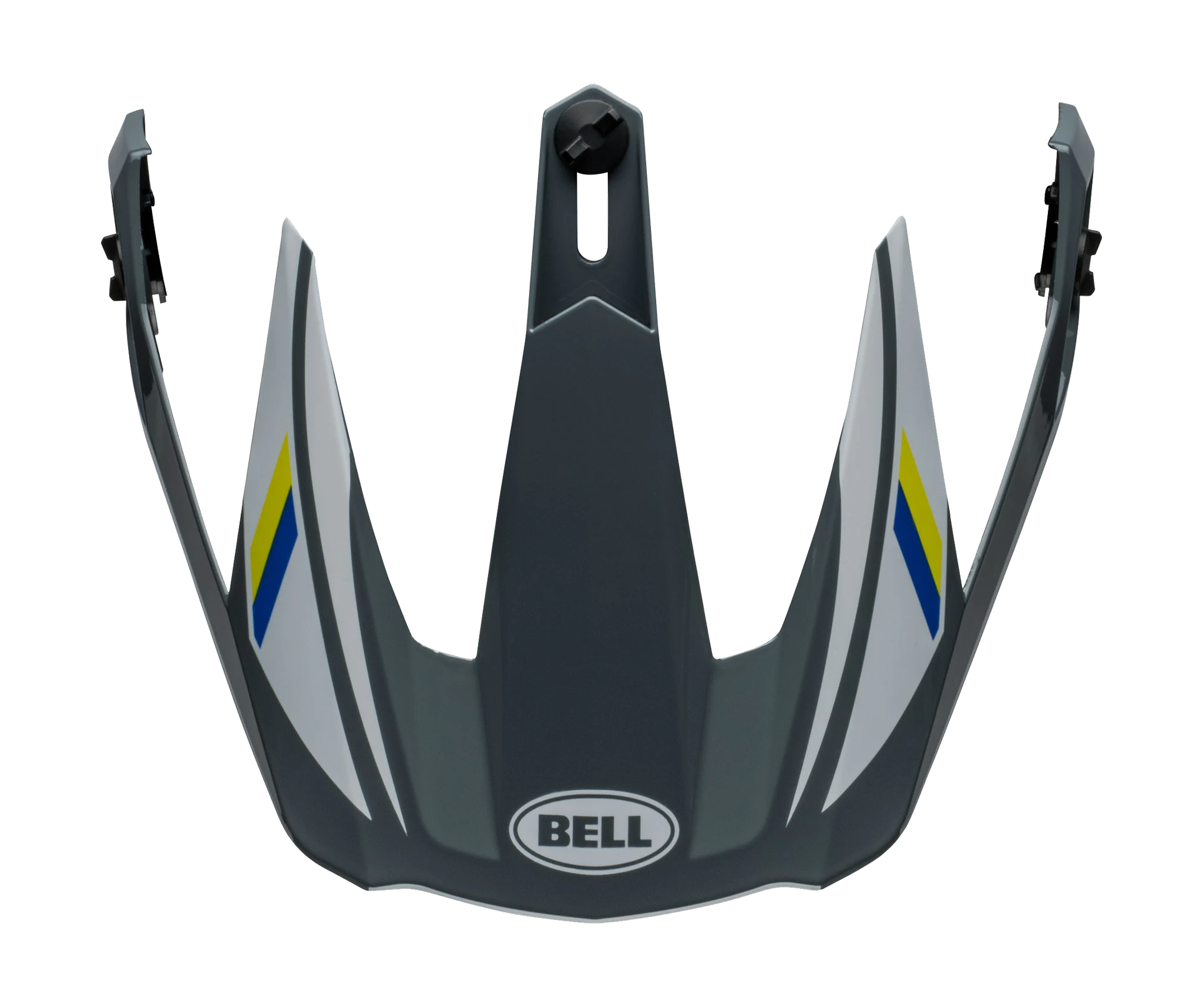 Bell Helmklep MX-9 Adventure Alpine - Grijs / Blauw