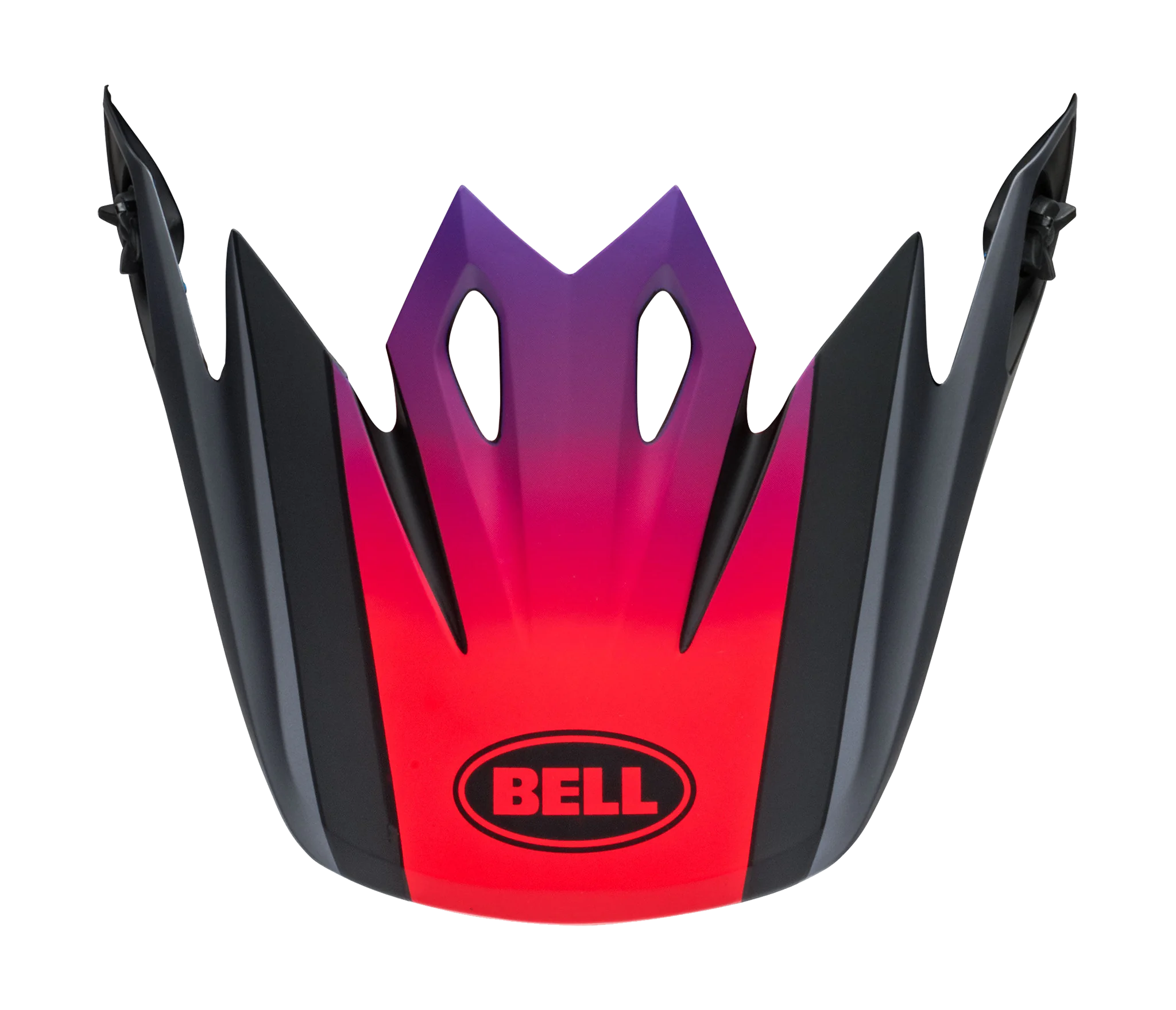 Bell Helmklep MX-9 Alter Ego - Zwart / Rood