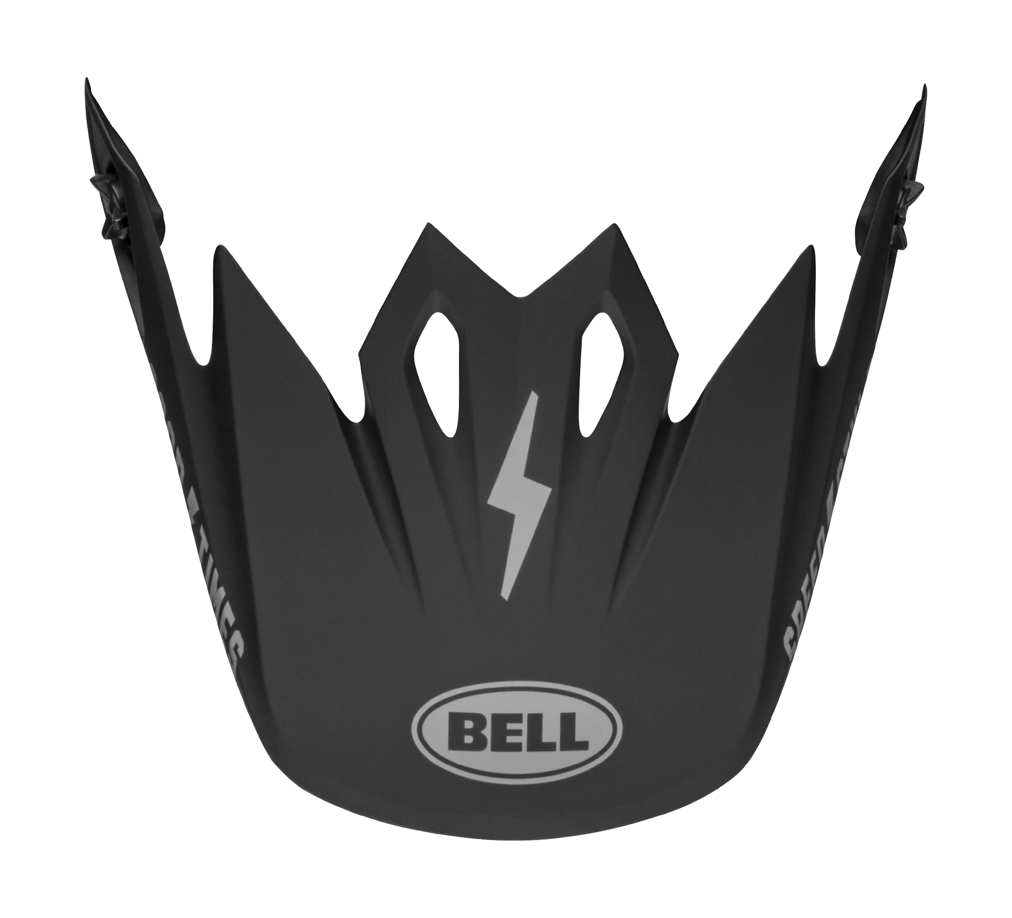 Bell Helmklep MX-9 Fasthouse - Mat Zwart / Grijs
