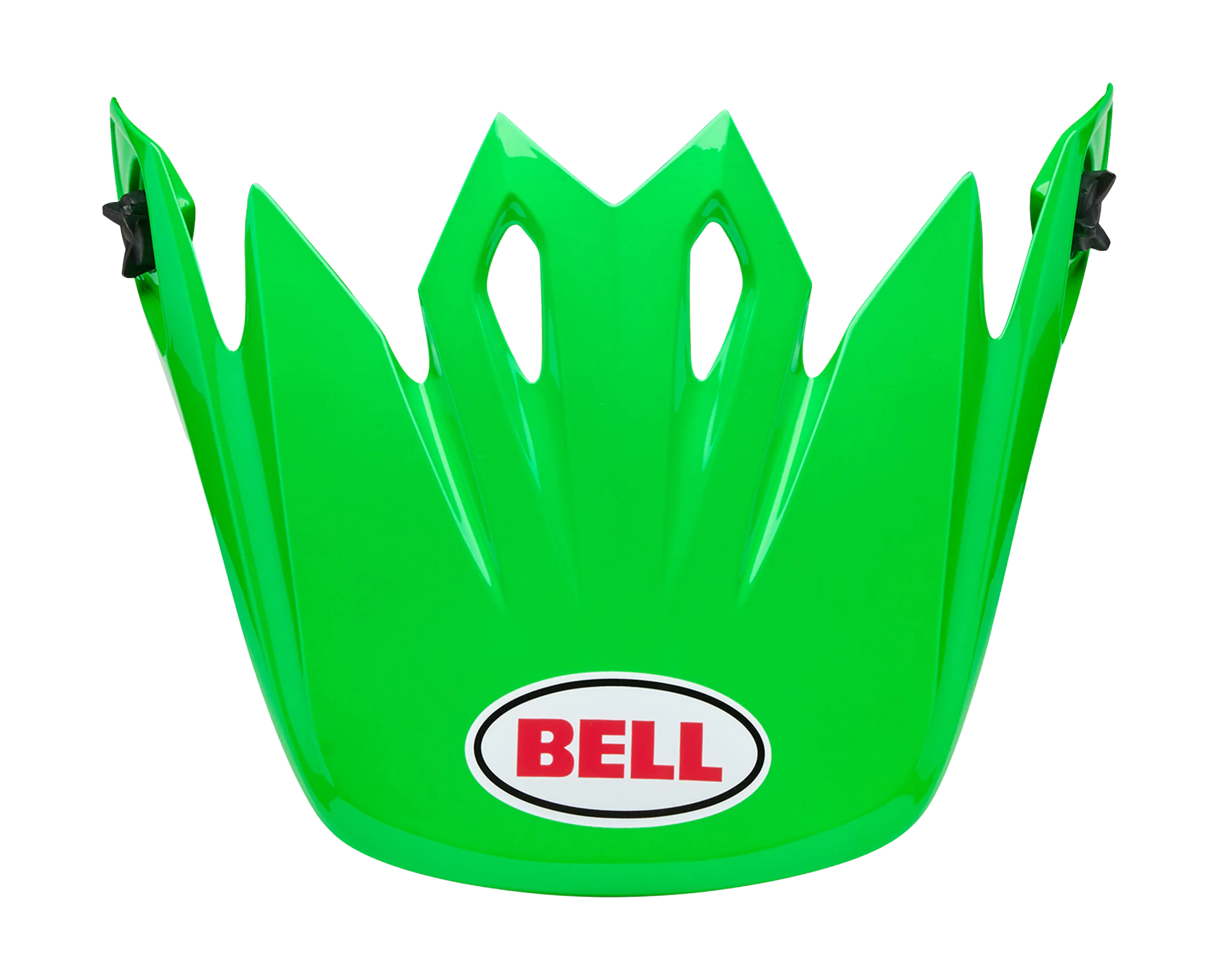Bell Helmklep MX-9 Jackal - HiViz Groen / Paars