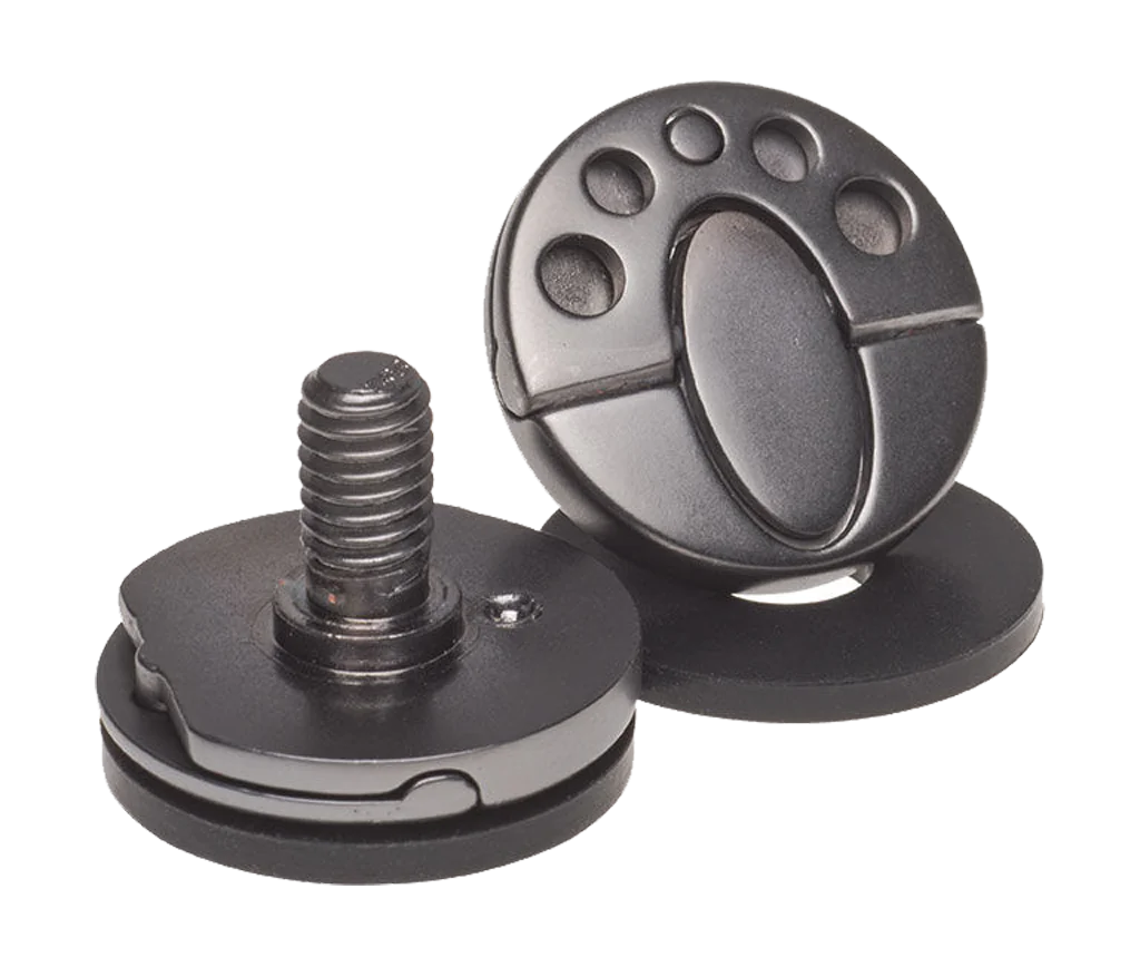 Bell Helmklep Schroeven Moto-10 Spherical - Smoke Chrome - 2 Stuks