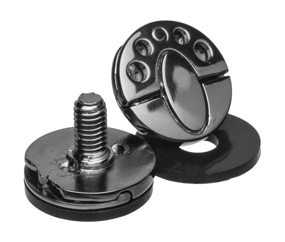 Bell Helmklep Schroeven Moto-9/9S Flex / Moto-9 - Zilver - 2 Stuks