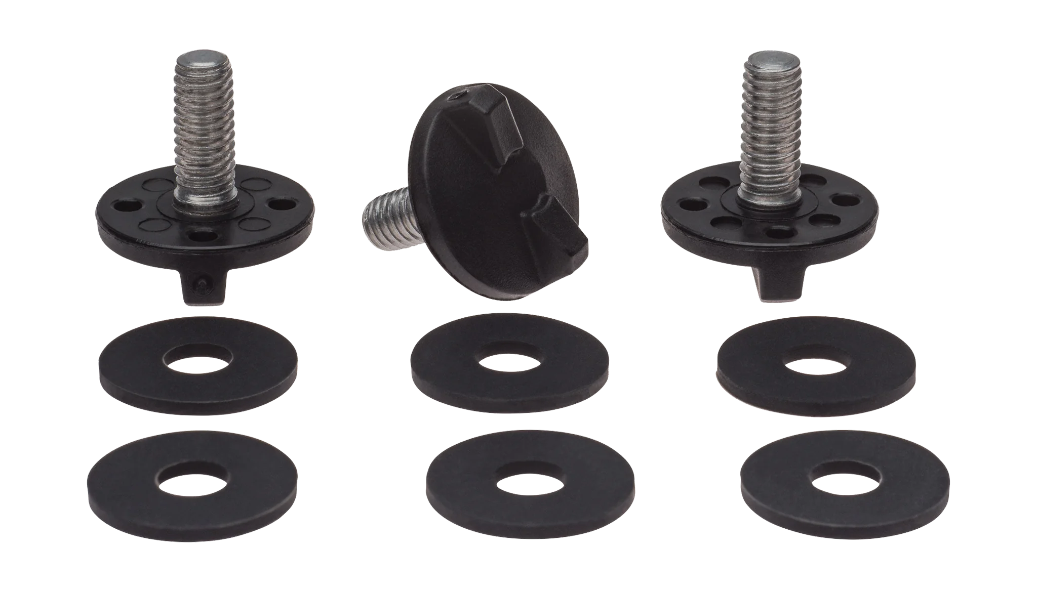 Bell Helmklep Schroeven MX-9 - Zilver - 3 Stuks
