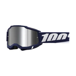 100% Crossbril Accuri 2 Mifflin - Spiegel Zilver Flash Lens