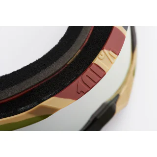 100% Crossbril Accuri 2 Mission - Spiegel Zilver Flash Lens