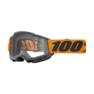 100% Crossbril Accuri 2 Orange - Clear Lens