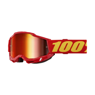 100% Crossbril Accuri 2 Red - Spiegel Rood Lens