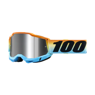 100% Crossbril Accuri 2 Sunset - Spiegel Zilver Flash Lens