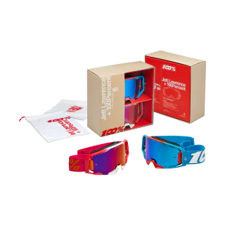 100% Crossbril ARmatic Donut Jett Lawrence - Spiegel Multi Lens - 2 Stuks