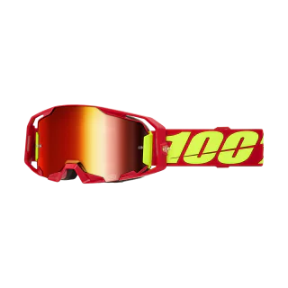 100% Crossbril ARmatic Red - Spiegel Rood Lens