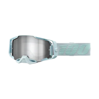 100% Crossbril Armega Fargo - Spiegel Zilver Flash Lens