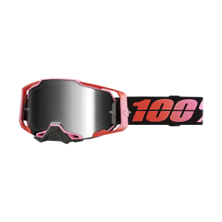 100% Crossbril Armega Guerlin - Spiegel Zilver Lens