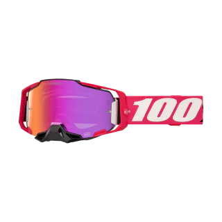 100% Crossbril Armega Kloug - HiPER Spiegel Donker Rood Lens