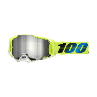100% Crossbril Armega Koropi - Spiegel Zilver Flash Lens