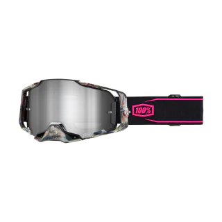 100% Crossbril Armega Sarcelle - Spiegel Zilver Lens