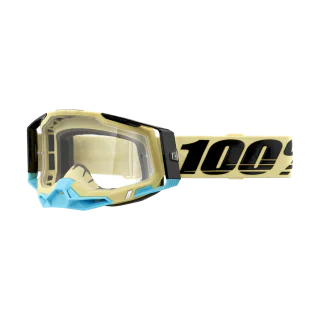 100% Crossbril Racecraft 2 Airblast - Clear Lens