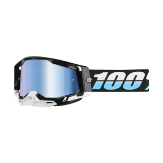 100% Crossbril Racecraft 2 Arkana - Spiegel Blauw Lens