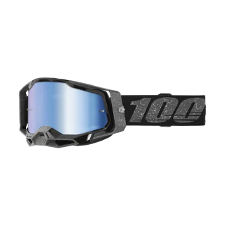 100% Crossbril Racecraft 2 Kos - Spiegel Blauw Lens