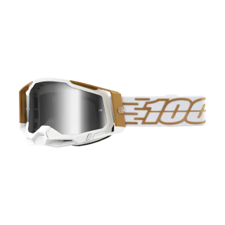100% Crossbril Racecraft 2 Mayfair - Spiegel Zilver Lens