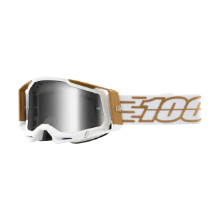 100% Crossbril Racecraft 2 Mayfair - Spiegel Zilver Lens