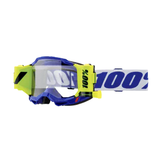 100% Crossbril Roll-Off Accuri 2 Forecast Blue - Clear Lens