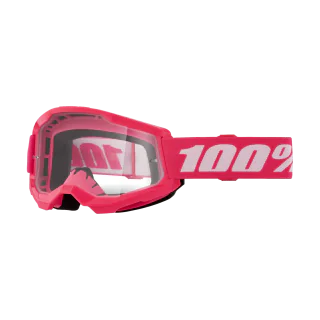 100% Crossbril Strata 2 Pink - Clear Lens