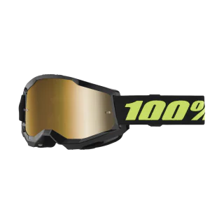 100% Crossbril Strata 2 Solar Eclipse - Spiegel True Goud Lens