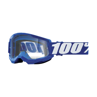 100% Crossbril Strata 2 SP22 Blue - Clear Lens